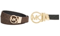 Michael Kors Reversible Signature with Logo Buckle Belt